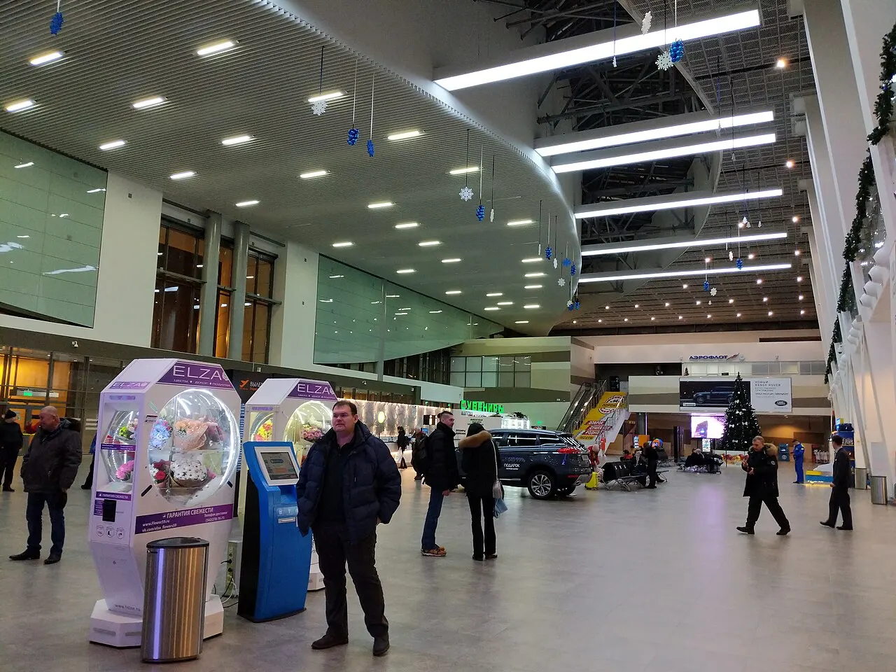 L'interno del terminal