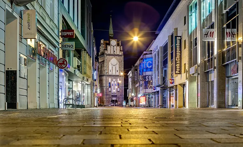 Kröpeliner Straße und Kröpeliner Tor