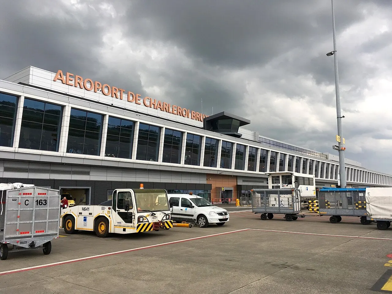 Terminal 1 of the airport
