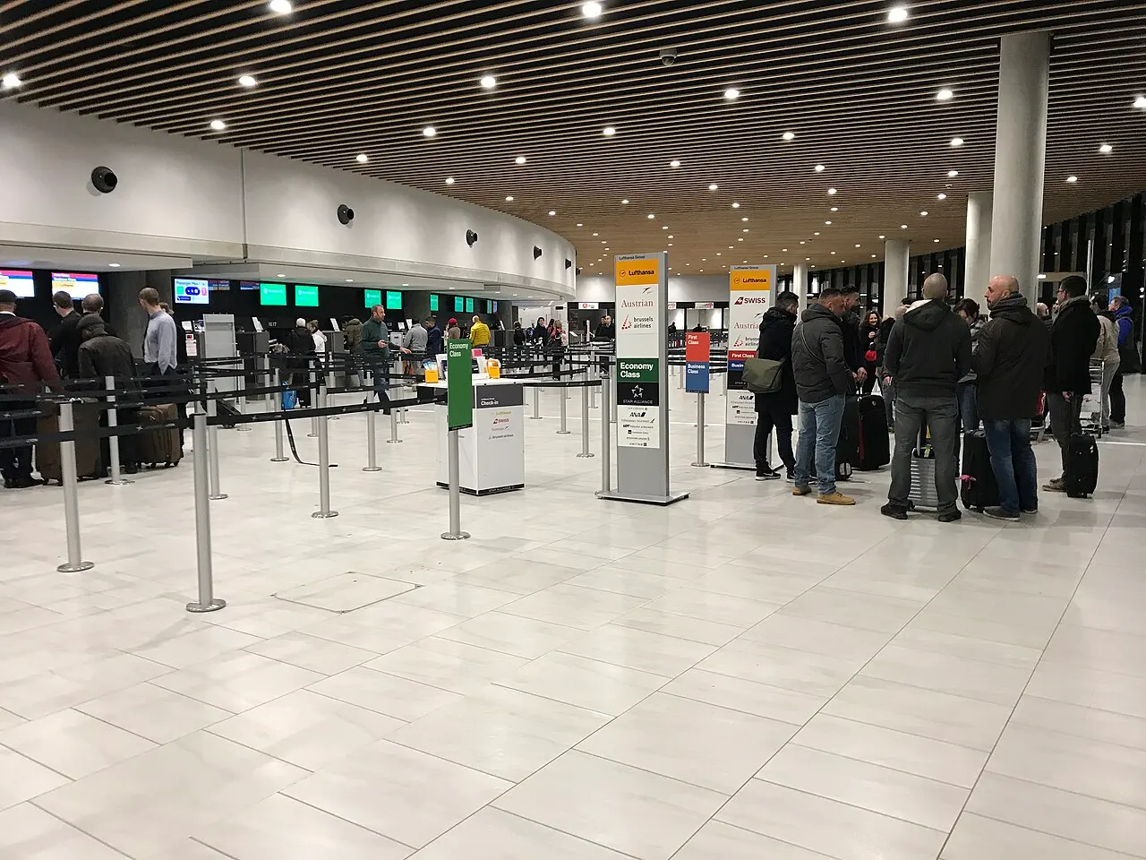Hall d'enregistrement du Terminal 1