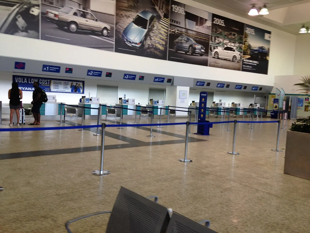 Check-in hall