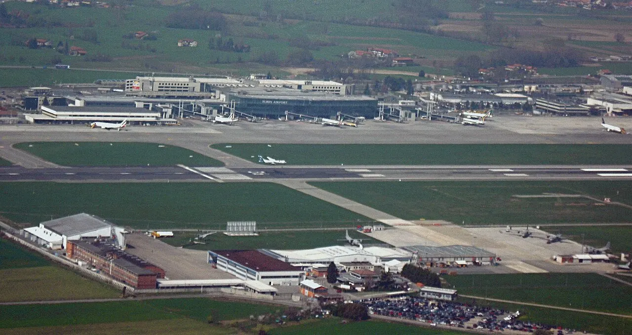 Der Flughafen aus der Luft