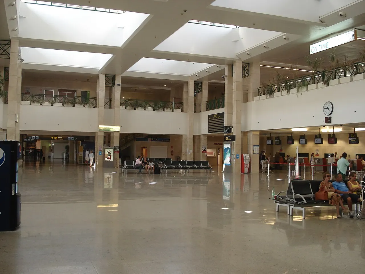 Departures hall