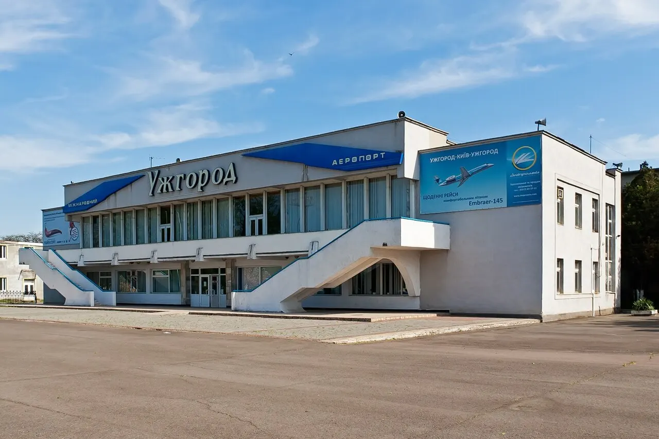 O edifício do terminal
