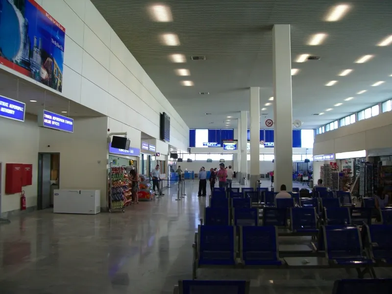 L'intérieur du terminal