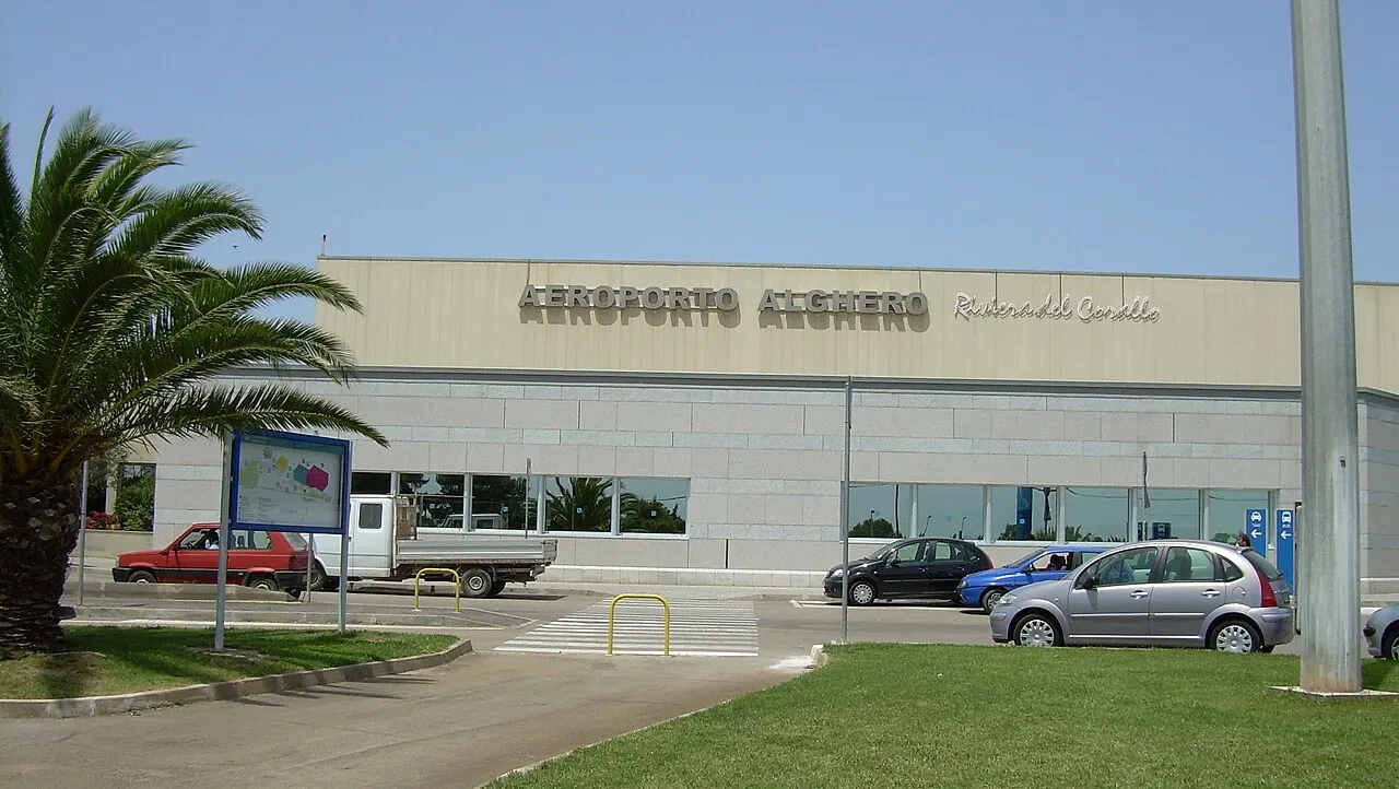 View of the terminal building