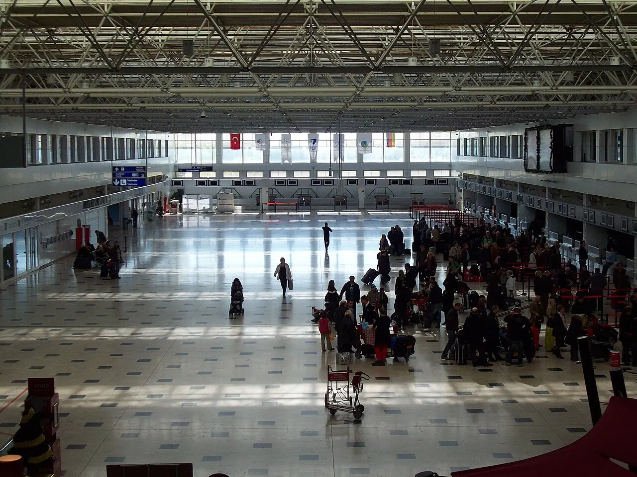 L'interno del terminal
