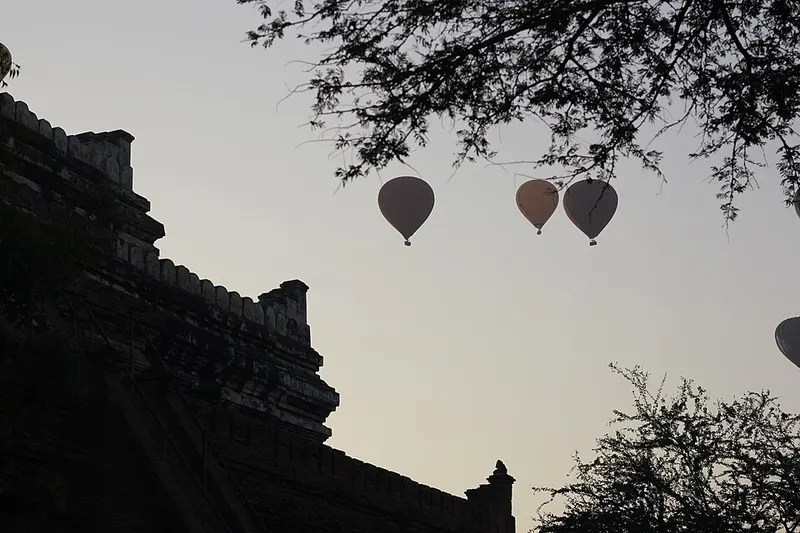 Bagan temple plain · Bagan