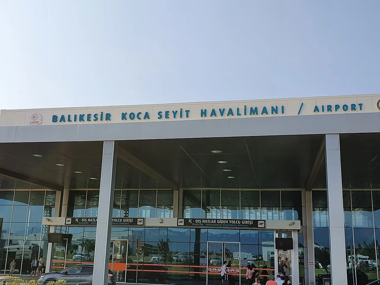 La entrada de la terminal