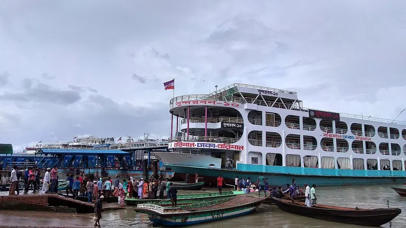 Barisal river port