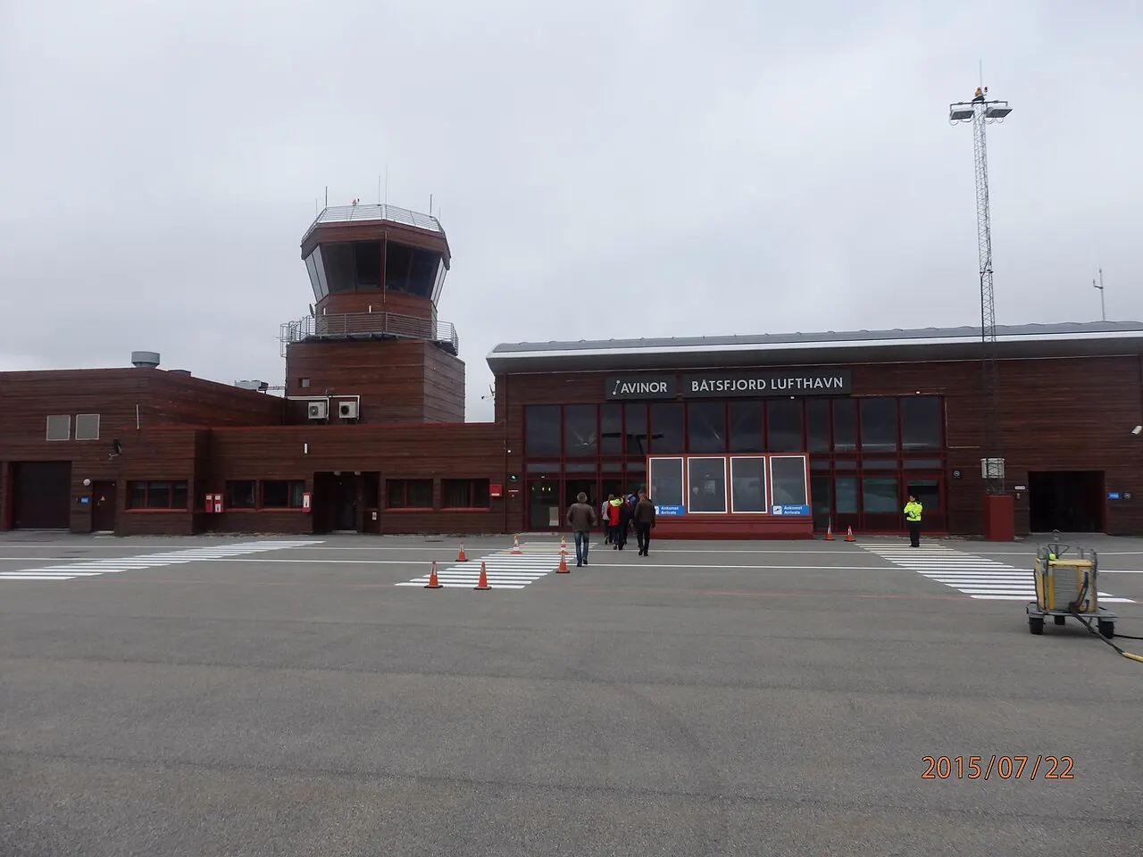 The airport and its surroundings