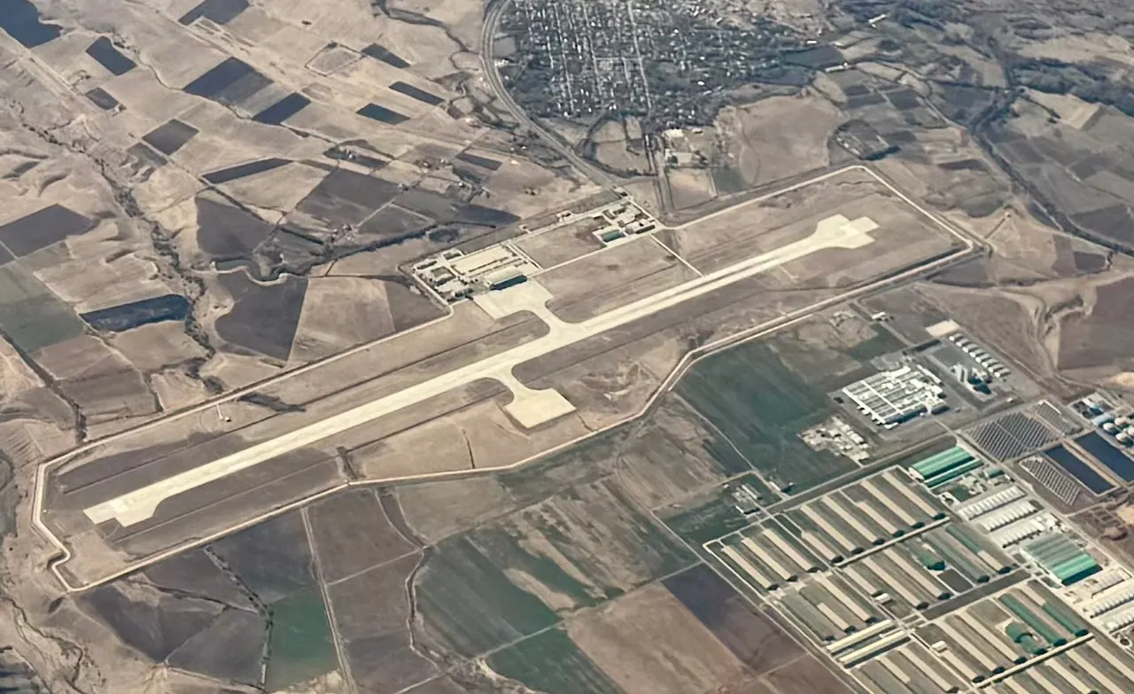 Der Flughafen aus der Luft