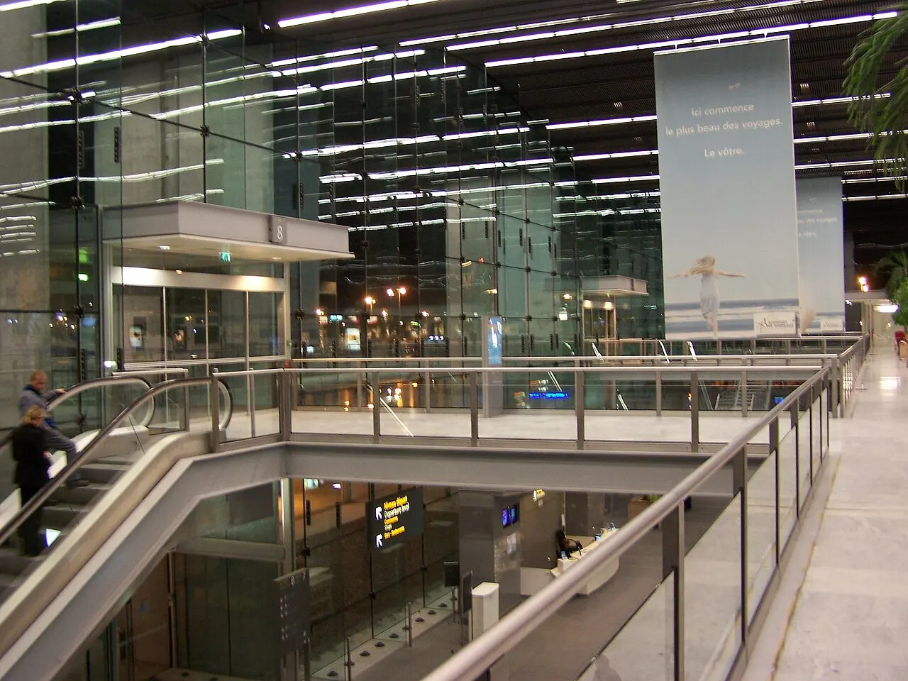Im Inneren von Halle B