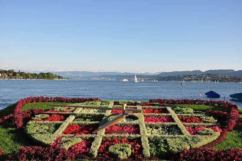 Bürkliplatz y lago de Zúrich