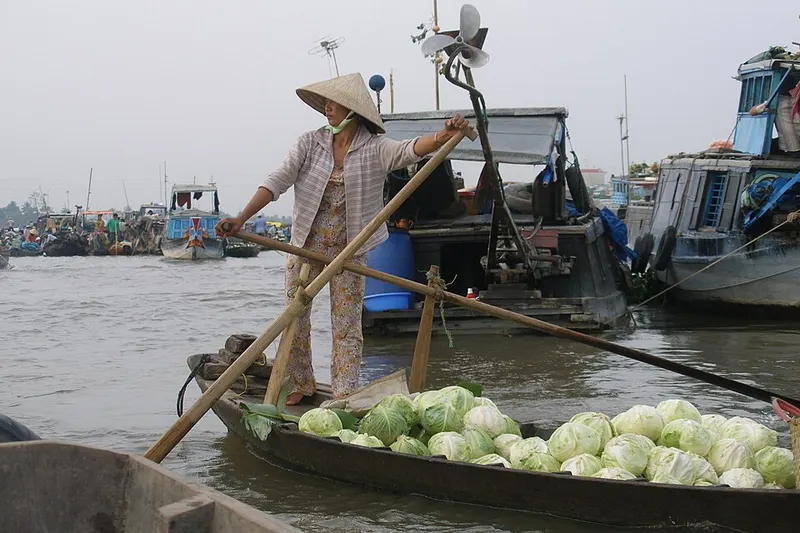 Cai Rang Floating Market · Can Tho