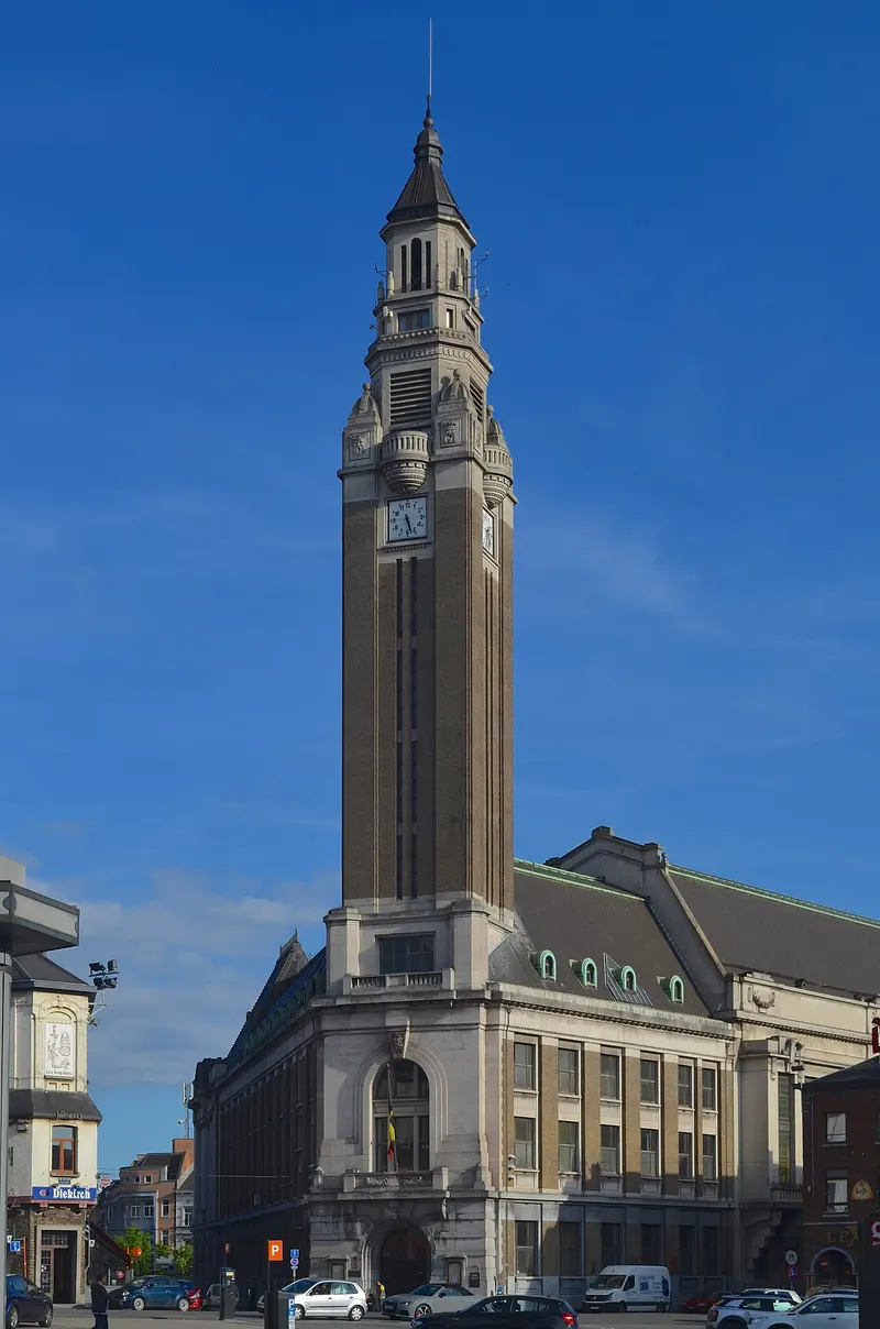 Hôtel de ville et beffroi · Charleroi