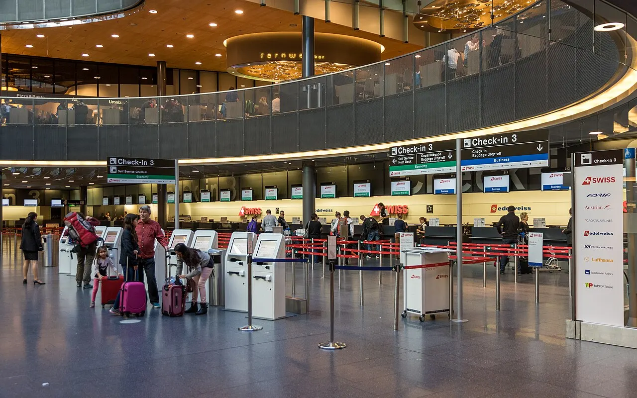 Die Check-in-3-Halle im Terminal