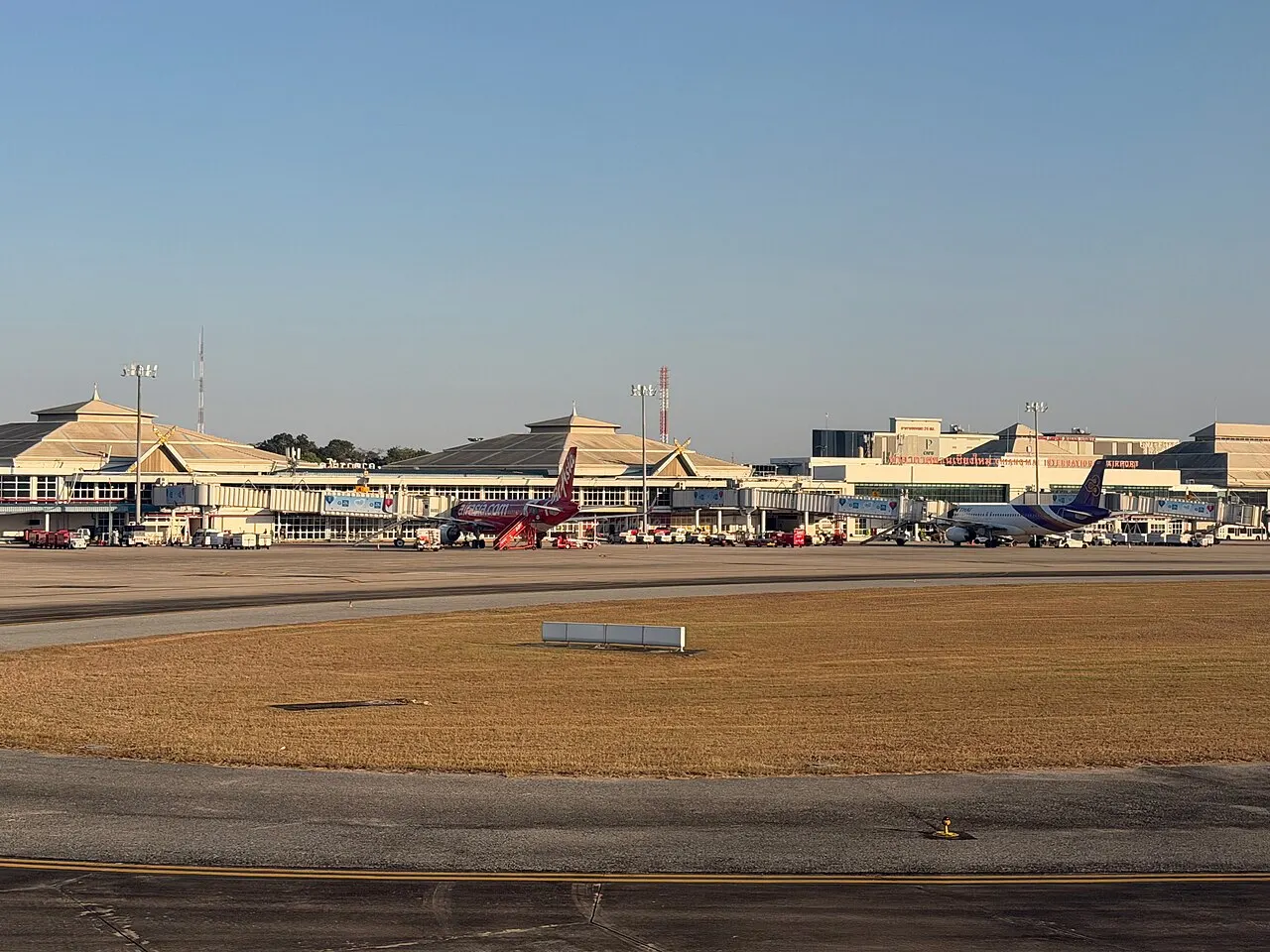 Das Terminalgebäude am Chiang Mai International Airport