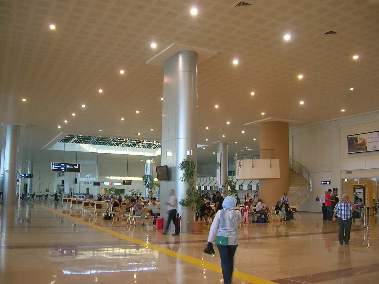 L'interno del terminal