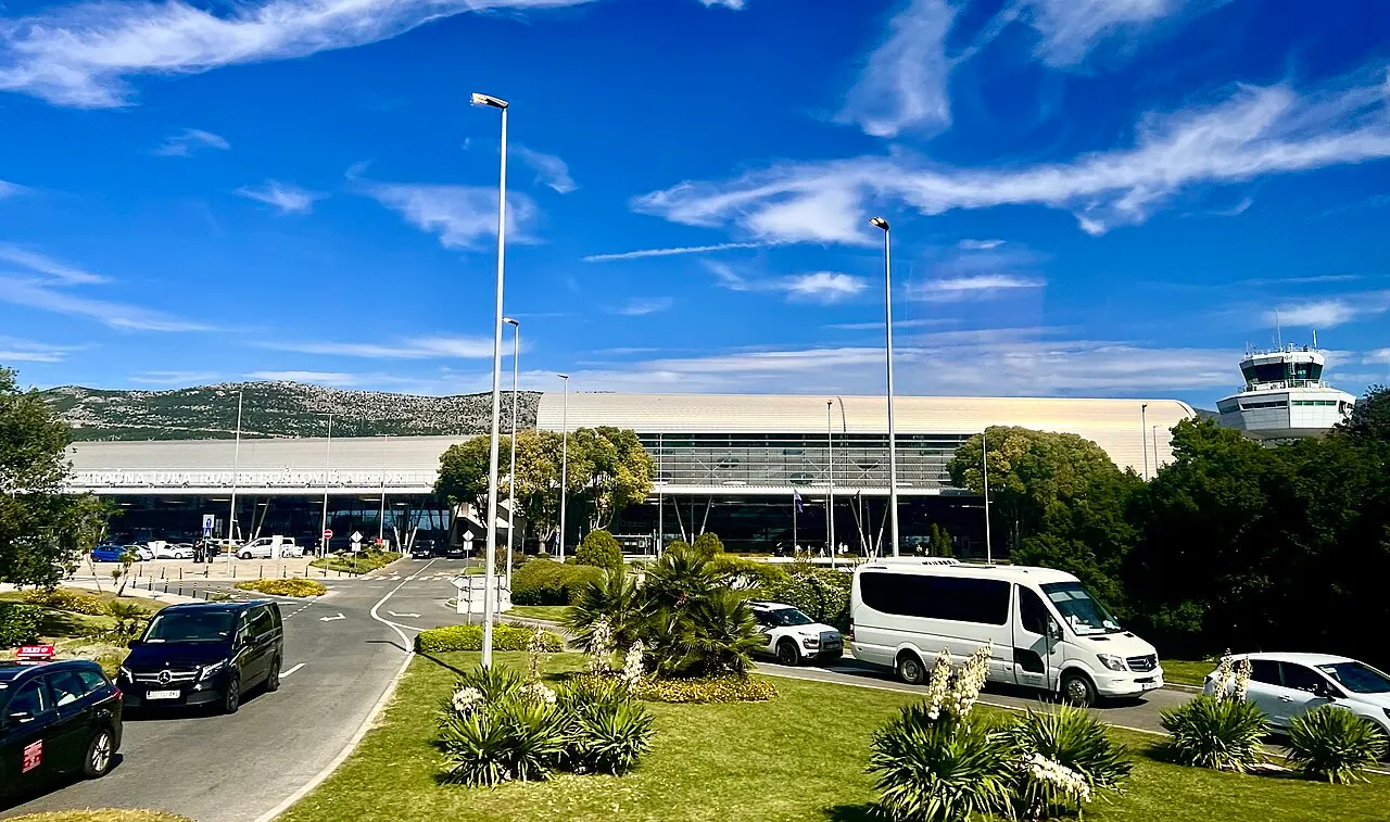 The terminal entrance