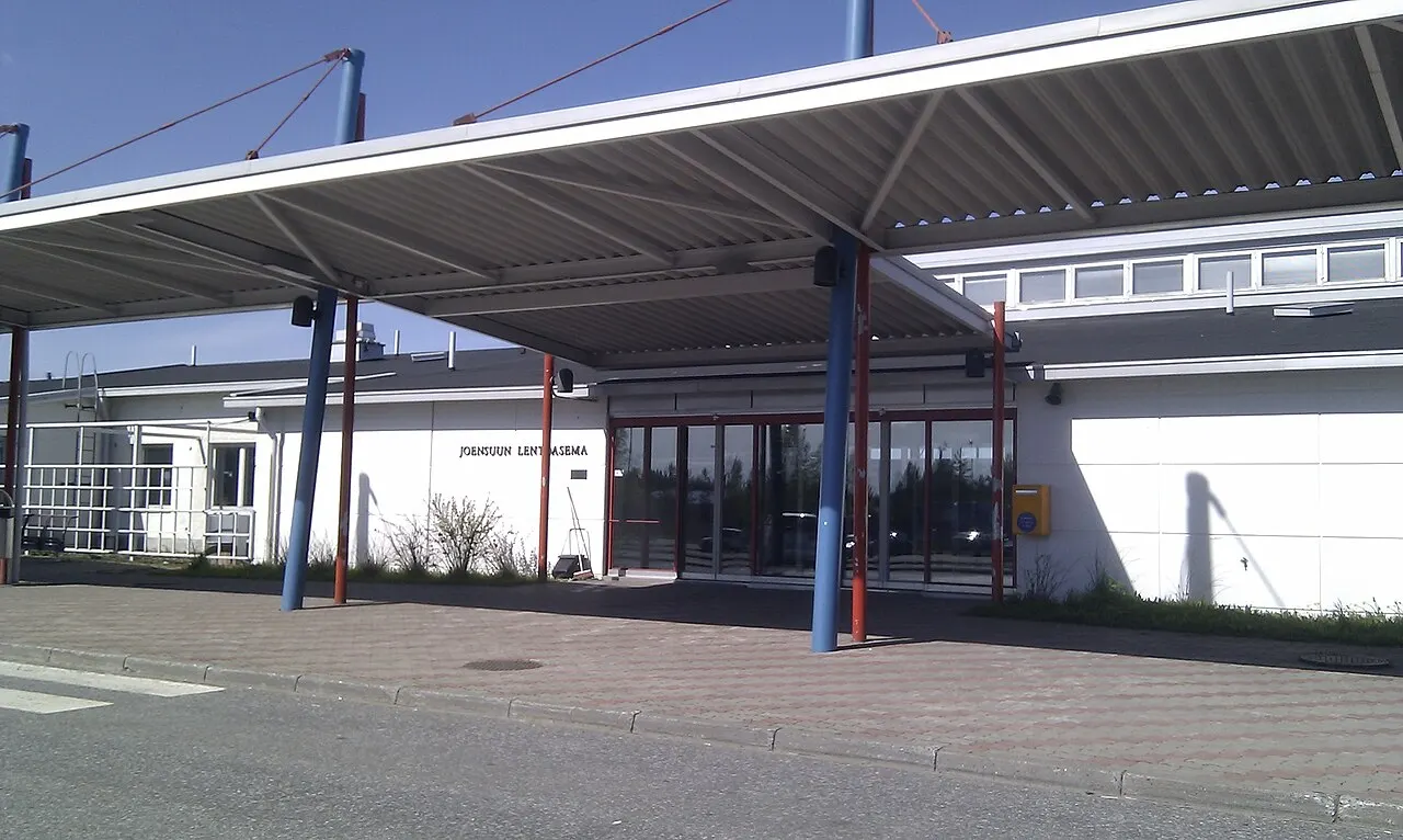 El edificio de la terminal