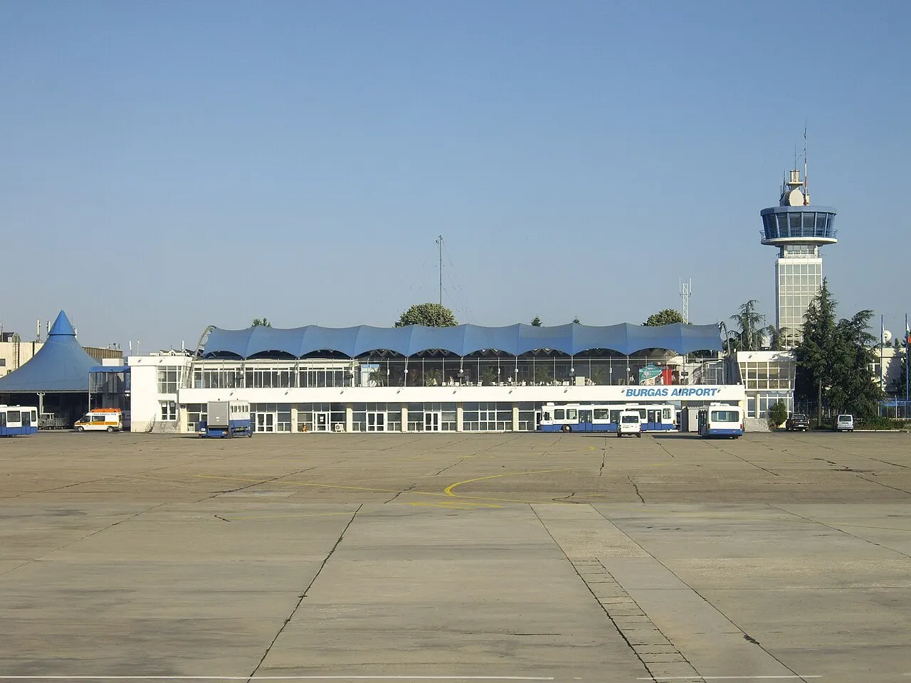 Das Terminalgebäude