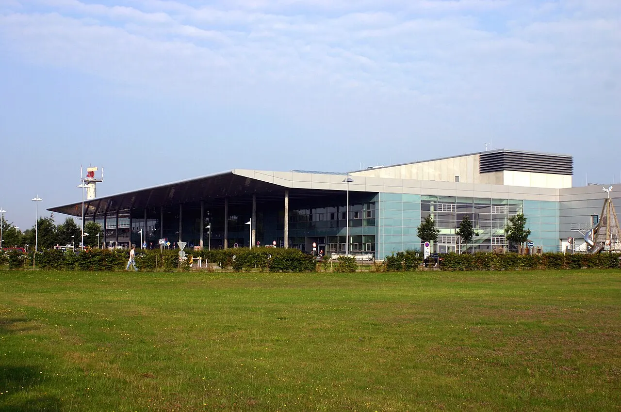 Vue extérieure du terminal