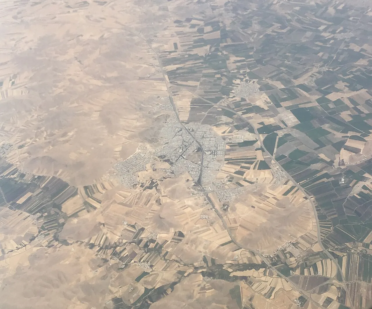 Vista del aeropuerto