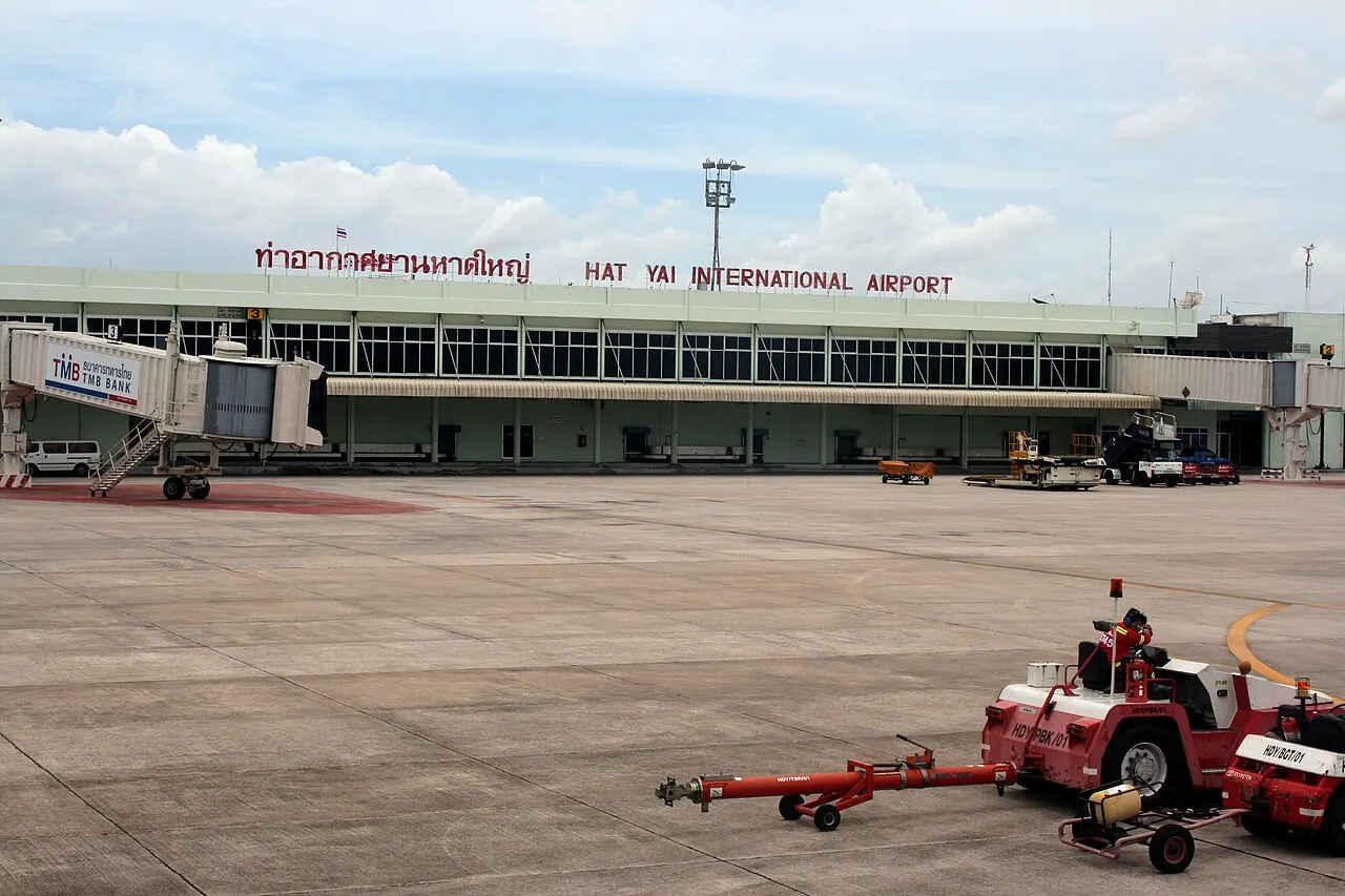 Das Terminalgebäude am Hat Yai International Airport
