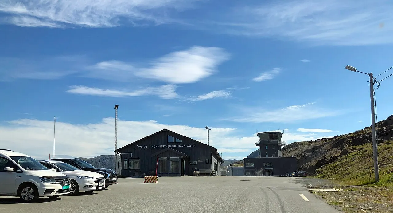 The airport and its surroundings