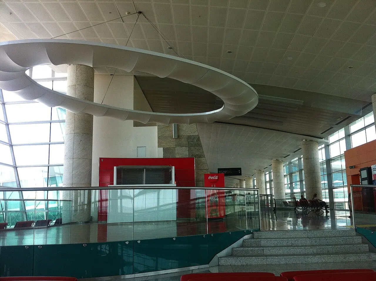 Interior de la terminal