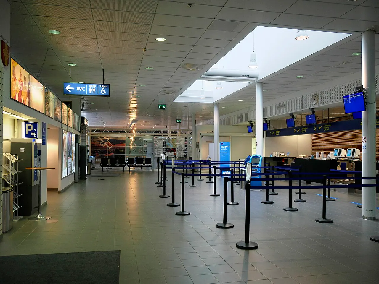 Wnętrze terminalu