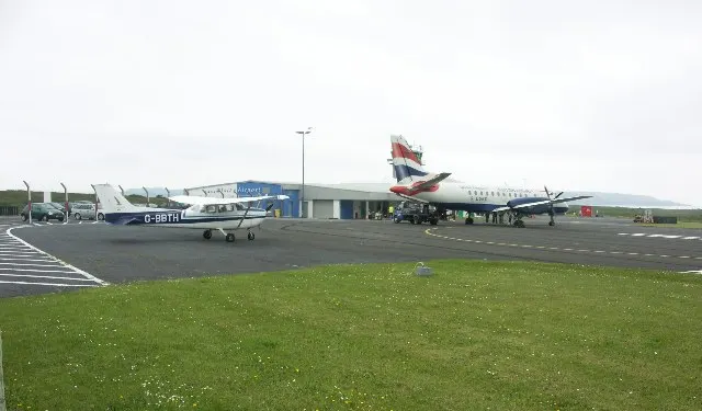 View of Islay Airport