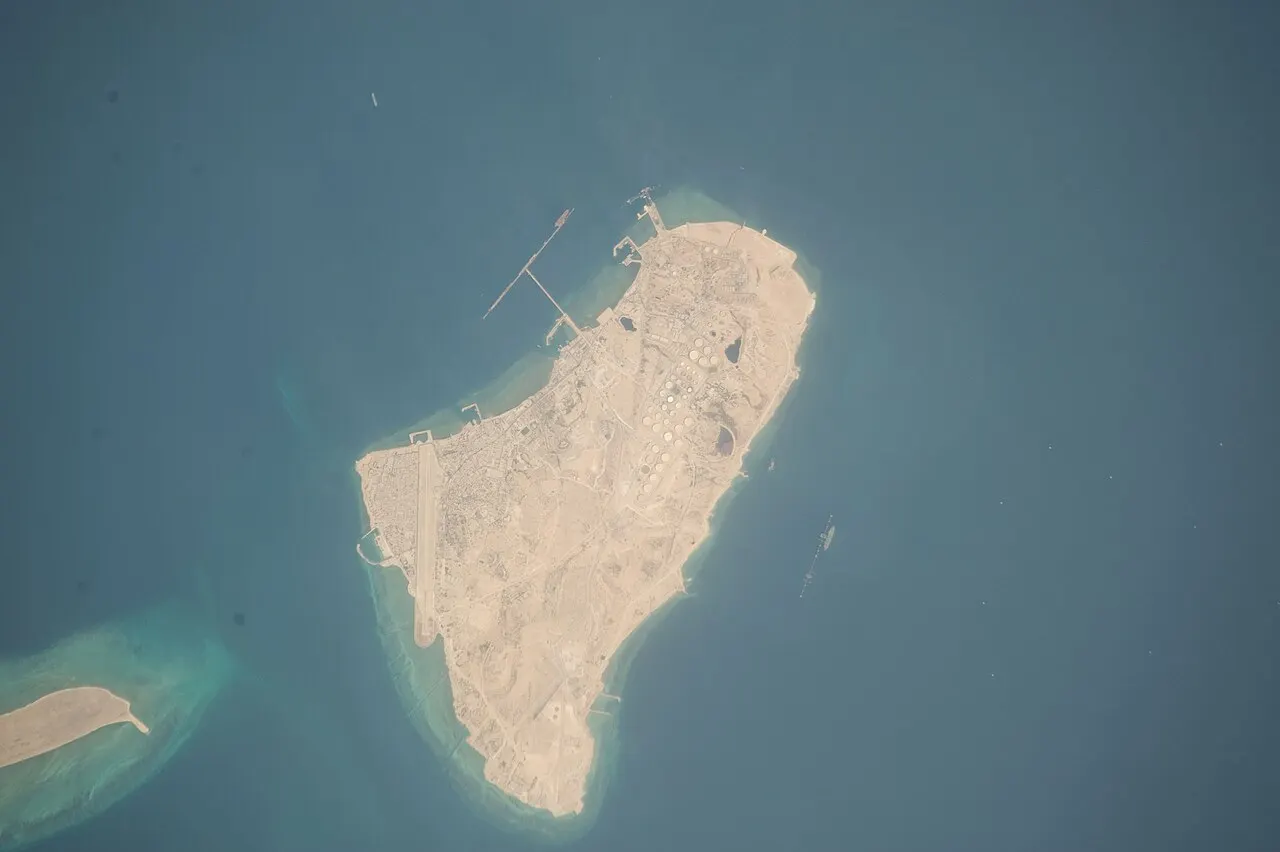 Vista aerea dallo spazio