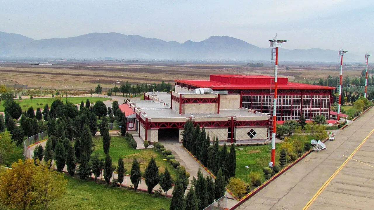 Terminal des Flughafens Khorram Abad