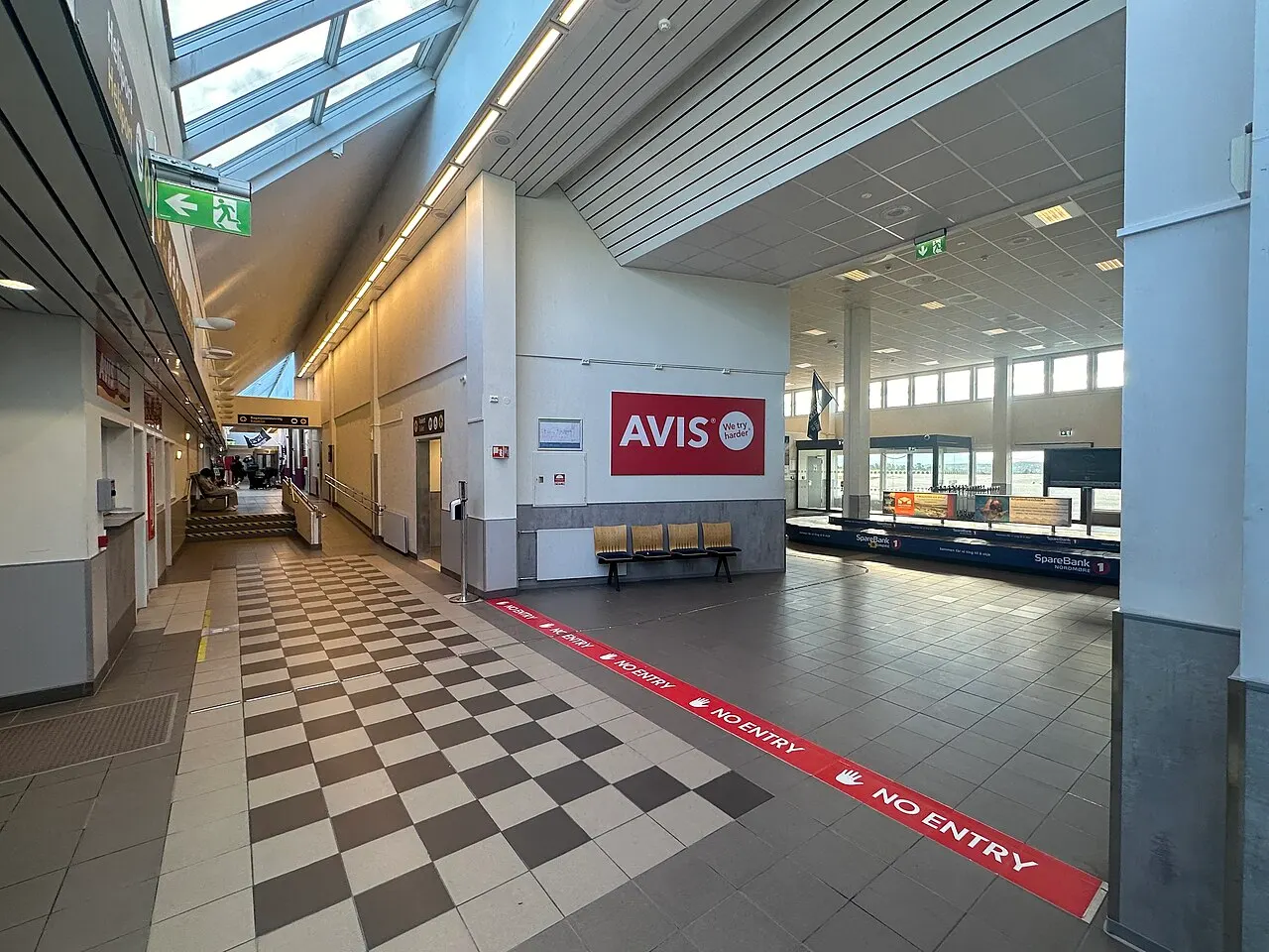 De aankomsthal
