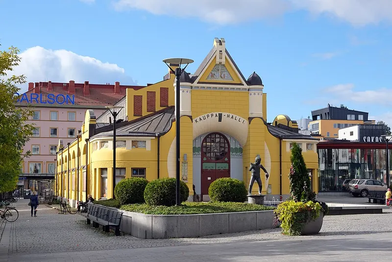 Mercado cubierto de Kuopio