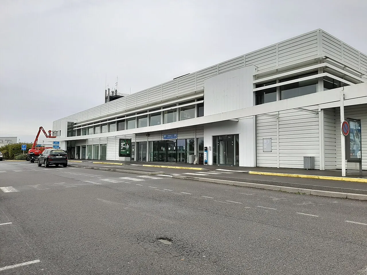 Fassade des Terminals