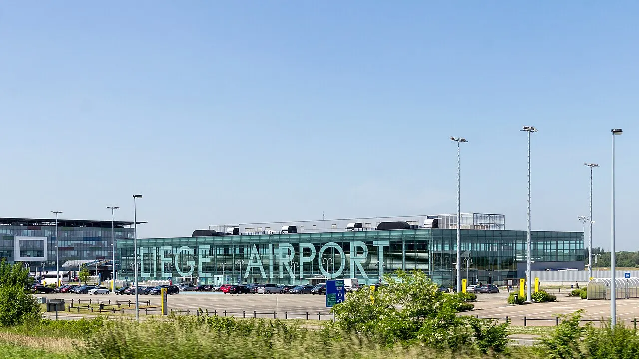 The airport's passenger terminal