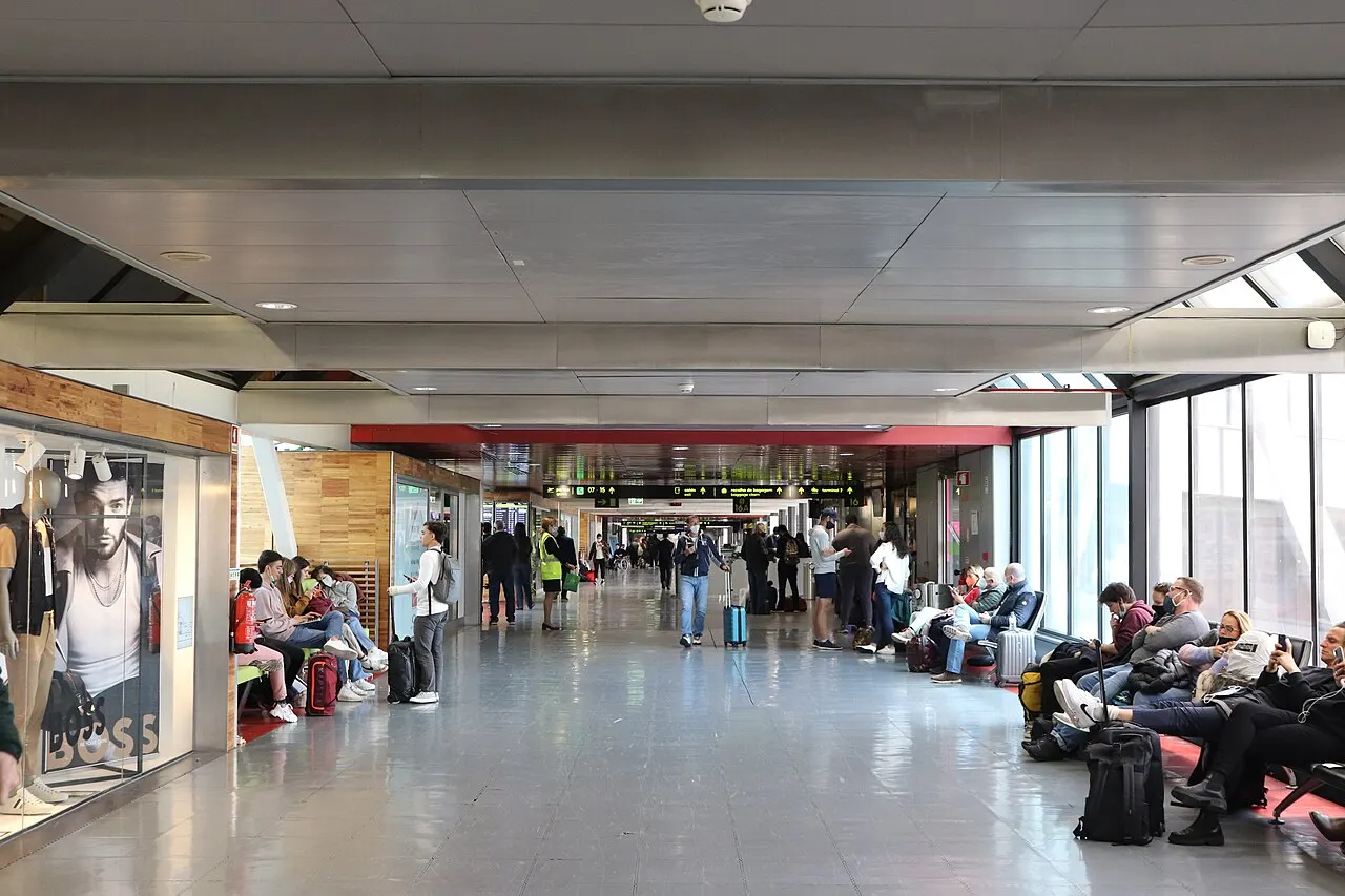 Pasillo de la Terminal 1