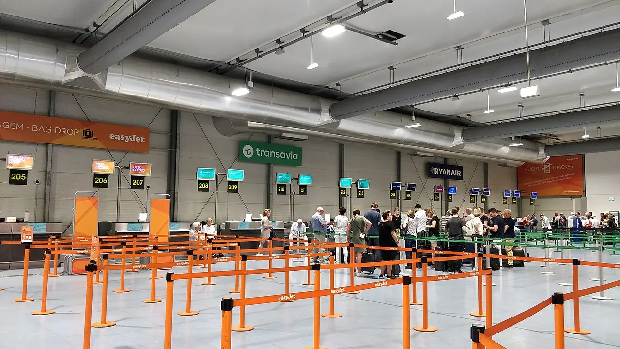 Mostradores de facturación de la Terminal 2