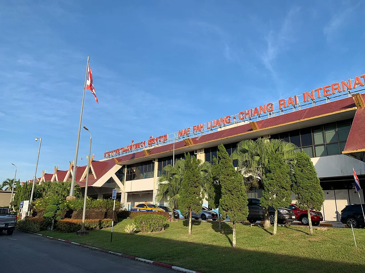 Das Terminalgebäude am Mae Fah Luang - Chiang Rai International Airport