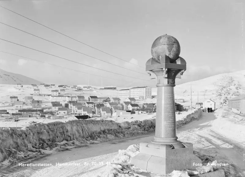 Meridianstøtta · Hammerfest