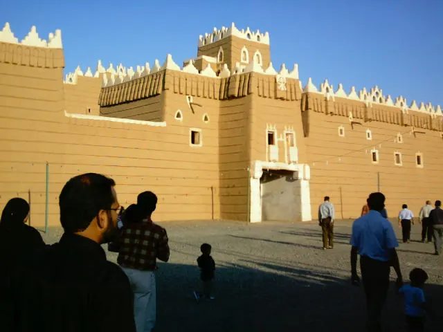 Najran-Fort, eine historische Lehmziegelstruktur