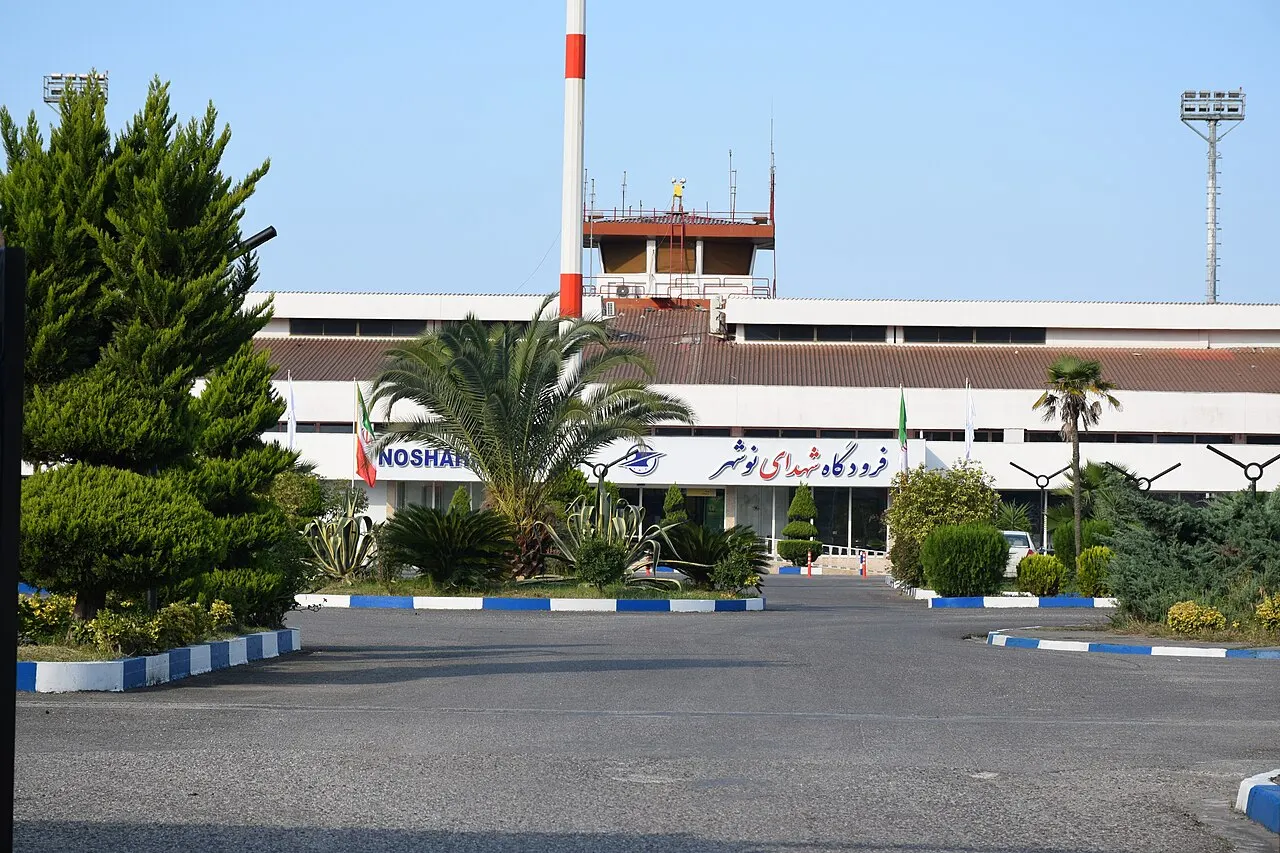 Terminal des Flughafens Nowshahr