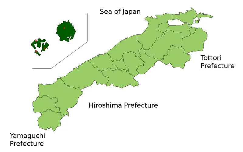 Oki Islands coast