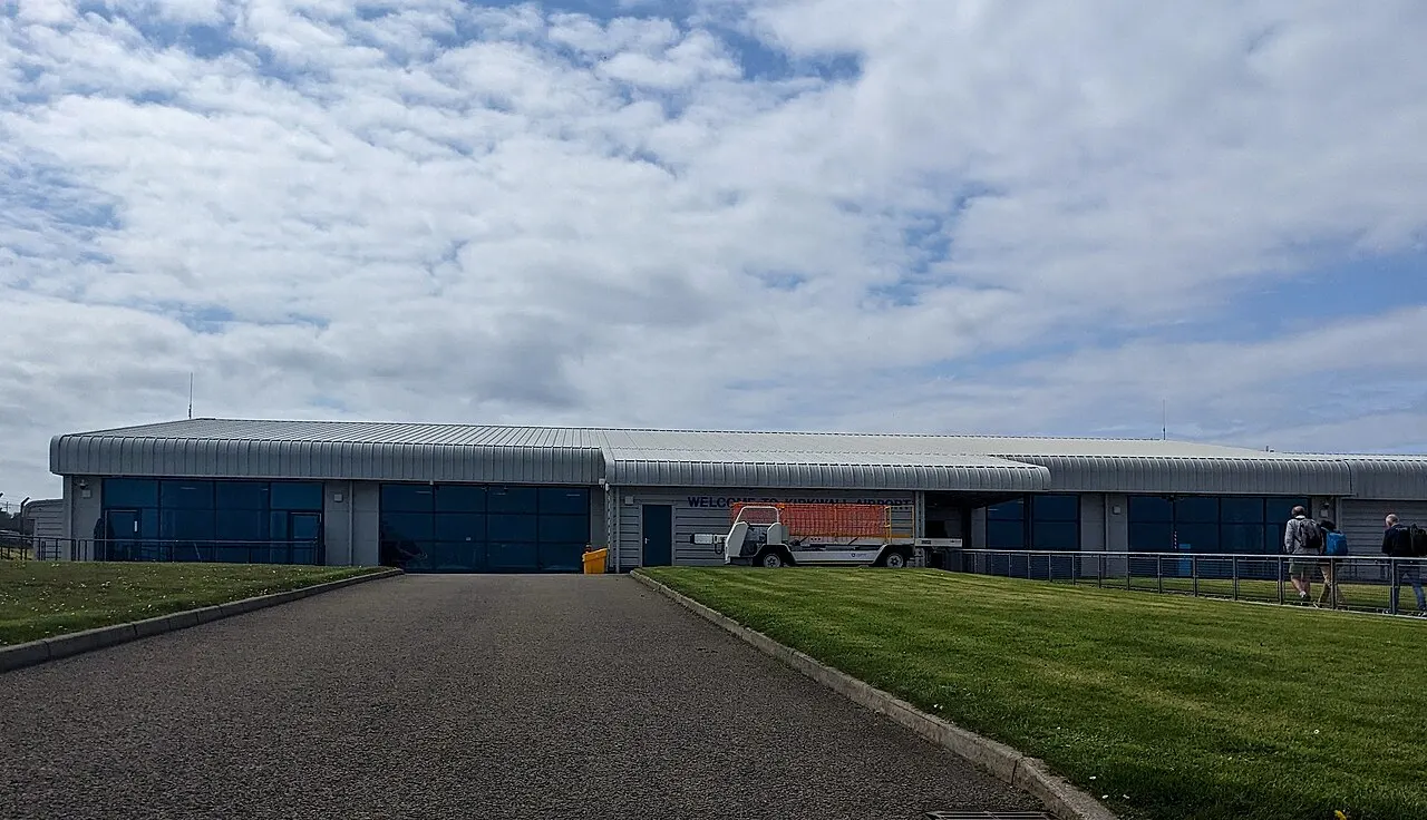 Otra vista del aeropuerto de Kirkwall