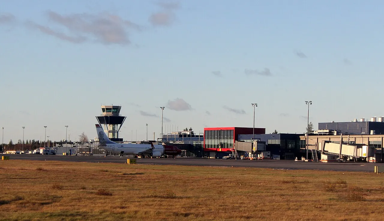 El edificio de la terminal