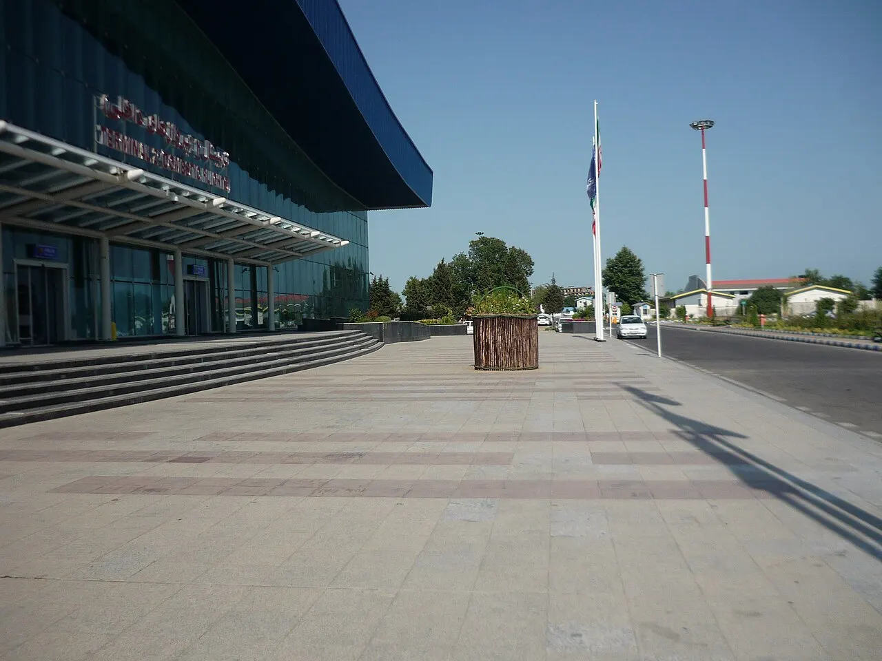 Vista del aeropuerto