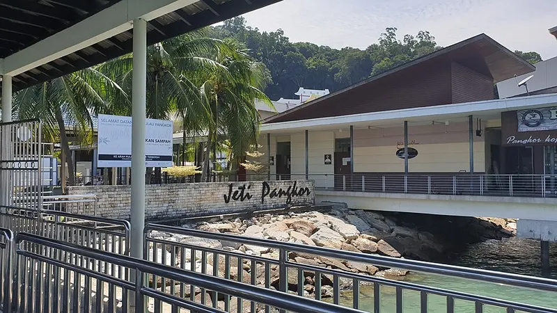 Pangkor Island jetty · Pangkor Insel